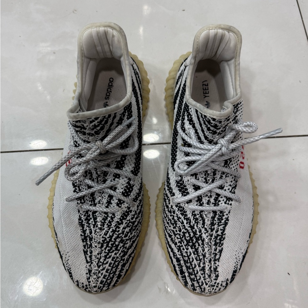 Adidas Yeezy Boost 350 V2 in Black and White